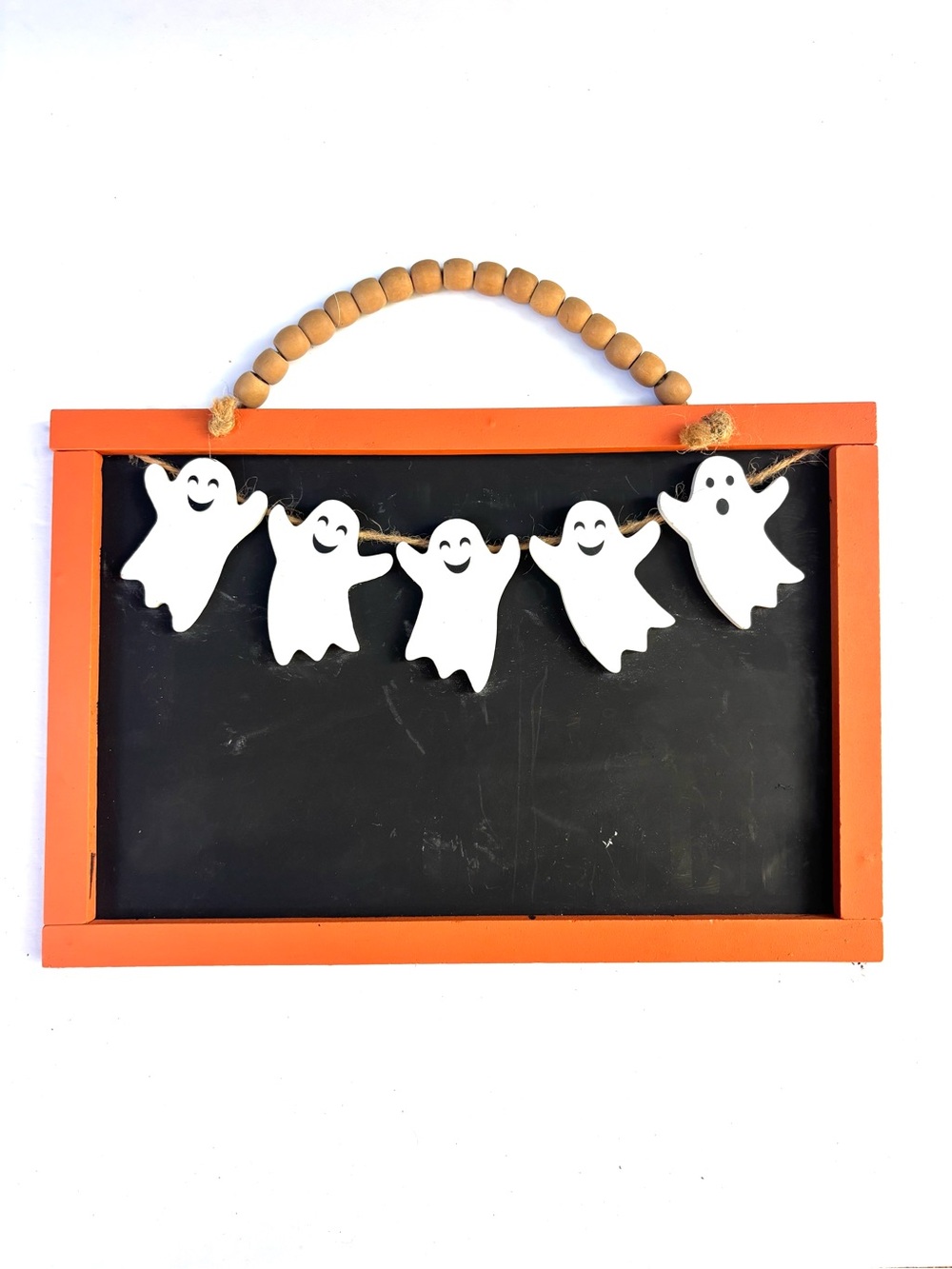 Halloween Ghost Chalkboard Wall Hanging